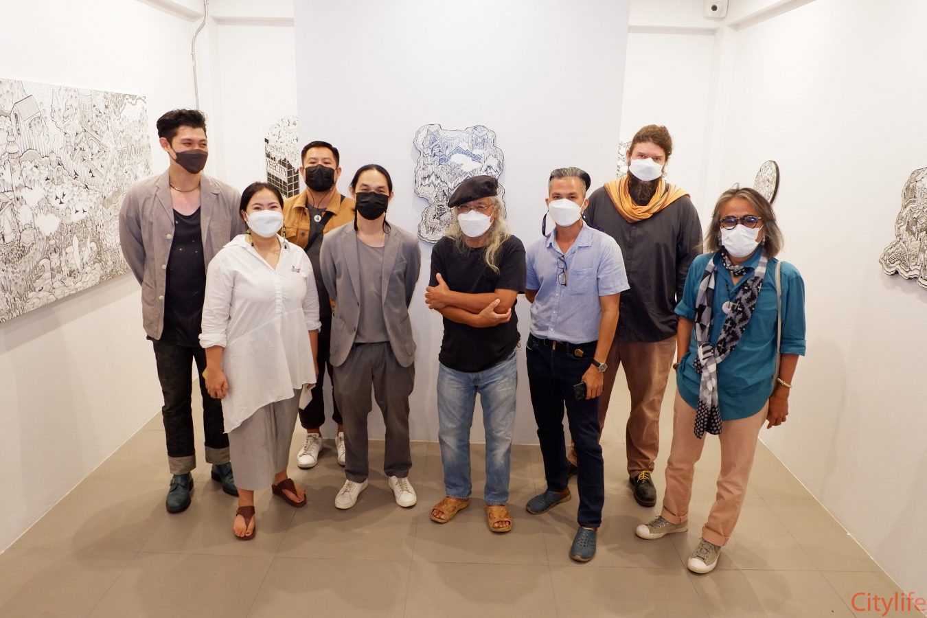 Opening of Mazescape at JoJo Kobe Art Gallery - Chiang Mai Citylife CityNow